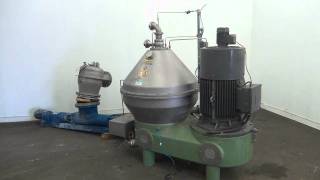 Used GEA Westfalia SC7036777 Desludger Disc Centrifuge  stock  42904006 [upl. by Thor]