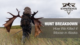 Hunt Breakdown How We Killed 4 Moose in Alaska — The Experience Project EXP013 [upl. by Rosalia]