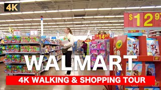 4K Walmart Shopping Tour TORONTO Canada  Why do Most Canadians Still Shop at Walmart [upl. by Zeculon]