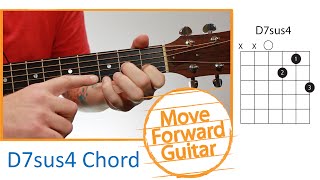 Guitar Chords for Beginners  D7sus4 [upl. by Ekrub]