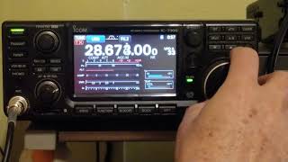 icom ic 7300 venta1 [upl. by Jaban]