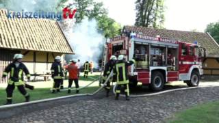 Brände auf dem KoemsGelände in Harpstedt [upl. by Lach924]