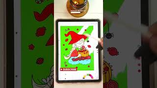 ASMR iPad Coloring for Relaxation  ASMR sounds for relaxation [upl. by Jacobah]