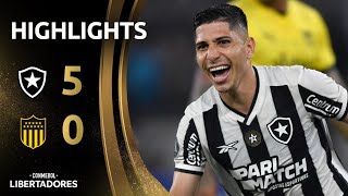 BOTAFOGO vs PEÑAROL  HIGHLIGHTS  CONMEBOL LIBERTADORES 2024 [upl. by Atiragram]