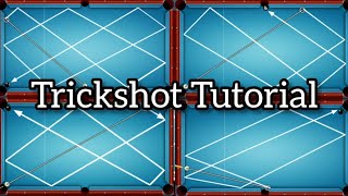 8 ball pool trickshot tutorial  The best trickshots tutorial in 8 ball pool ever  part 5 [upl. by Anegal6]