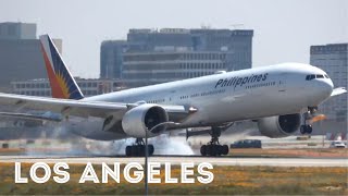 Los Angeles Arrivals and Departures A380s B747s A350s B777s B787s A340 A330s [upl. by Ahsieat997]