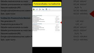 Fotowoltaika na balkonie [upl. by Luckett561]