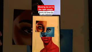 showing my realistic painting artreveal art drawing artchallenge shorts shorts shortvideo [upl. by Baudin431]