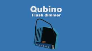 Qubino Flush dimmer  ZWave module dimming a 24V DC LED Strip Lights [upl. by Klute]