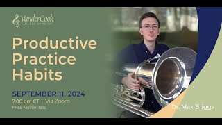 Productive Practice Habits with Dr Max Briggs [upl. by Navad520]