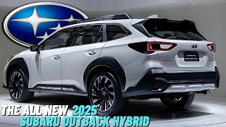 The New 2025 Subaru Outback Hybrid Officially Revealed  Whats New [upl. by Eilrebmik]