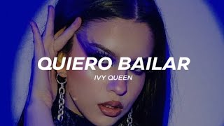 Ivy Queen  Yo Quiero Bailar LetrasLyrics [upl. by Haissi]