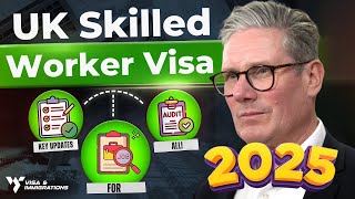 Key Updates to the UK Skilled Worker Visa 2025 What You Need to Know [upl. by Baillieu48]