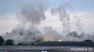 Didcot Cooling Tower demolition [upl. by Nnylyak316]