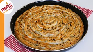 Ispanaklı Börek Tarifi  Nasıl Yapılır [upl. by Celinda]