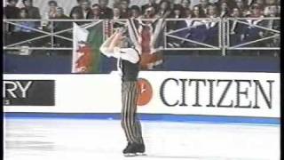 Philippe Candeloro FRA  1995 European Figure Skating Championships Mens Free Skate [upl. by Aneris]