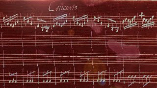 VIVALDI  Concerto RV 250 in E♭ major  Original manuscript [upl. by Hayden]