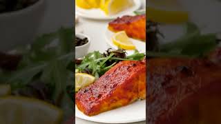 The Best Air Fryer Salmon  Easy Salmon Recipe Ready In 10 Minutes [upl. by Kaz]