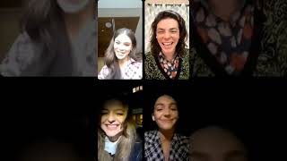 Hailee Steinfeld Ella Hunt Anna Baryshnikov y Adrian Blake  Dickinson live sub español parte 1 [upl. by Eissirc]