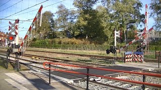 Spoorwegovergang Oudenbosch  Dutch railroad crossing [upl. by Aimo]