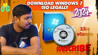 How to download Windows 7  2024 official Link [upl. by Allecram681]