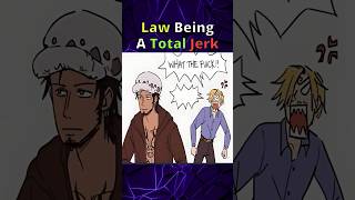 Trafalgar Law Trolling Sanji ft Straw Hats  One Piece sliceoflife manhwa funny [upl. by Allerus]