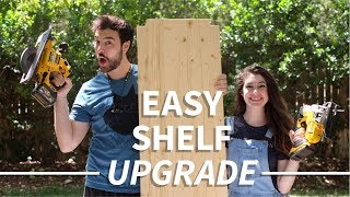 Upgrade a Wire Shelf in Under an Hour [upl. by Kcorb]