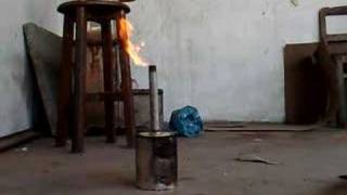 Homemade Updraft Gasifier [upl. by Wills733]