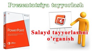 PowerPointda prezentatsiya tayyorlash PowerPointда презентация тайёрлаш [upl. by Eellah]