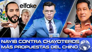 La última propuesta del Chino “El escamoso” Arenera se pone el “chaleco”Bukele reacciona a El Faro [upl. by Ettegdirb]