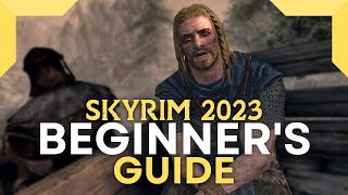 How to Mod Skyrim in 2023 First Mods to Install Beginners Guide [upl. by Sulihpoeht]