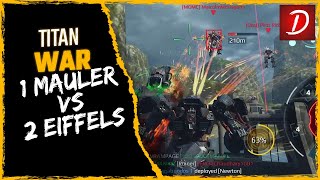 🔥 Mauler vs 2 Eiffel  War Robots WR [upl. by Eus]