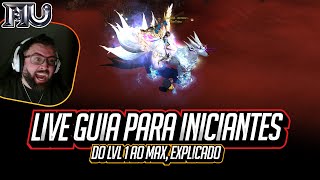 🔴 Mu Online  Dia mundo do NOVATO bora gravar o vídeo GUIA de MU ONLINE [upl. by Gautious]