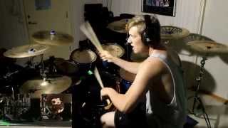 Aversions Crown  The Glass Sentient Drum Cover By Adam Björk [upl. by Nnairam]