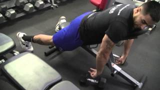 How to Do Incline Dumbbell Rows [upl. by Notned]