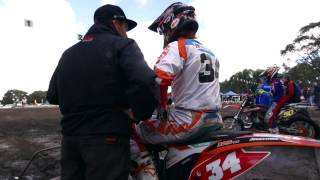 2014 Victorian Junior Motocross Championships  Round 3 Korumburra [upl. by Haag]