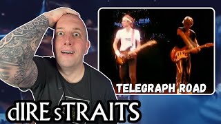 First Time Hearing Dire Straits quotTelegraph Roadquot Live  Drummer Reacts [upl. by Glynas]