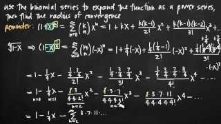 Binomial series KristaKingMath [upl. by Hterag]