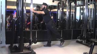 LEGS GLUTES  Low Pulley Cable Hip Extension [upl. by Reste521]