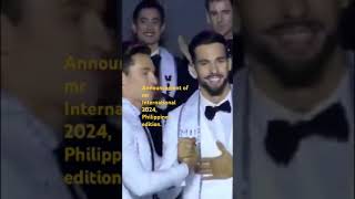 Announcement of top 5 winners in mrinternational2024 Philippines editionpageant kings [upl. by Kynthia]