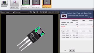 CVX Machine Vision System Total Stain Area  Each Stain Tools [upl. by Eille]