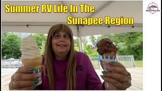 RV Life in The Sunapee Region  Brand New Campground [upl. by Herra]