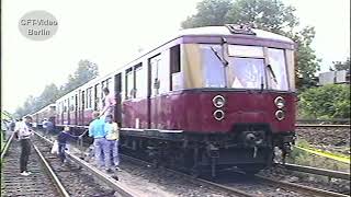 Berliner S Bahn Geschichte 1988 im SBw Friedrichsfelde [upl. by Euqinommod]