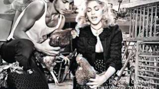 MADONNA  The beast within Exclusive Vincent BASTILLE 2010 remix  DOLCE amp GABANA VIDEO [upl. by Mirna836]