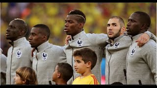 La marseillaise  Hymne national français Coupe du Monde au Brésil  250614  France vs Equateur [upl. by Haydon]