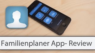 App Review  Familienplaner App [upl. by Chesney]