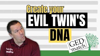 Create Your Evil Twins DNA  GEDmatch Tutorial  Genetic Genealogy [upl. by Buell]