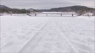 The day after Christmas from Mayfield to Northville over The Great Sacandaga Lake [upl. by Yona]