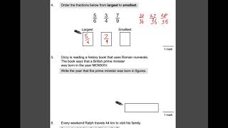 CGP KS2 Maths SAT Buster Set A Test 5 walkthrough Year 6 SATs Maths Revision [upl. by Ibrek]