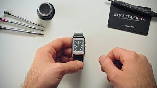 How to Set  Operate a JaegerLeCoultre Reverso Watch [upl. by Fong]